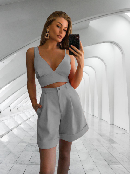 CITY BLISS | TOP & SHORTS SET