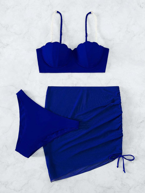 SHELL CHIC |  3-PIECE BIKINI SET