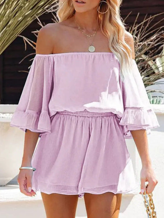 SASSY FLUTTER |  ROMPER