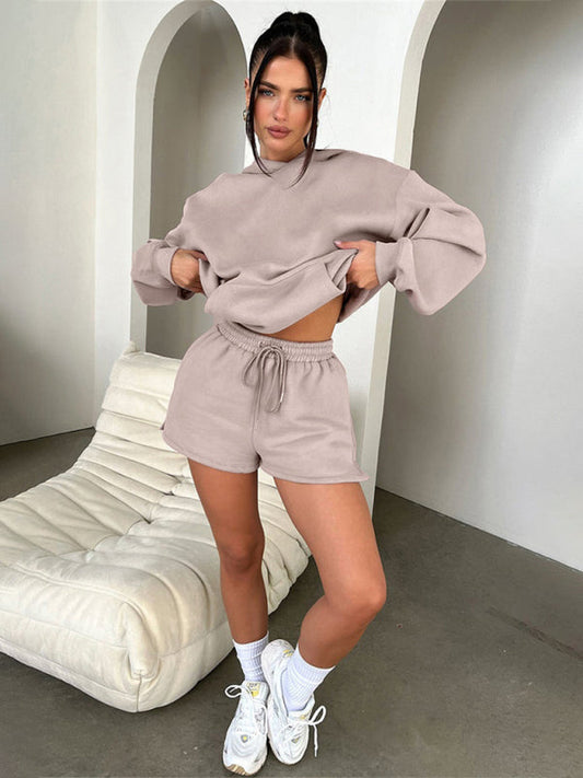 CHICEASE | SWEATSHIRT & SHORTS SET