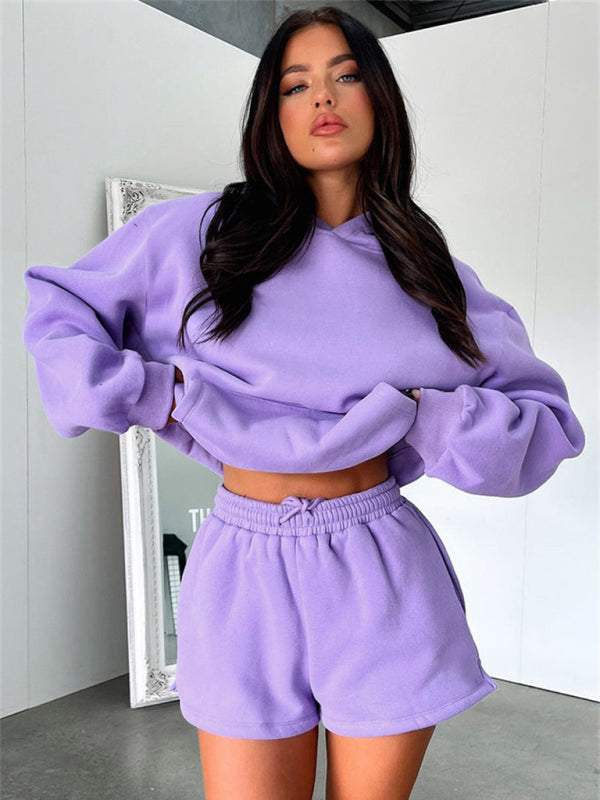 CHICEASE | SWEATSHIRT & SHORTS SET