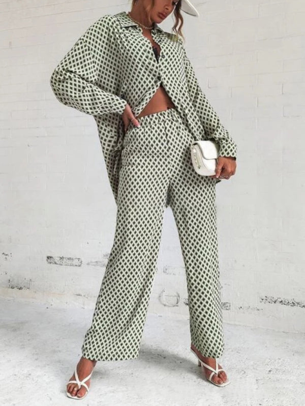 THE CHIC ESCAPE | SHIRT & TROUSERS SET