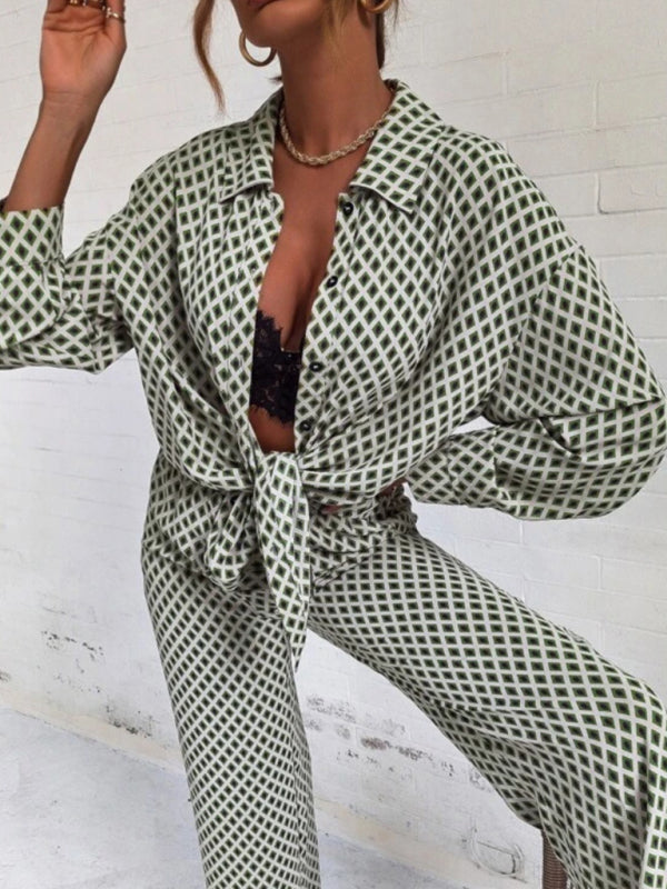 THE CHIC ESCAPE | SHIRT & TROUSERS SET